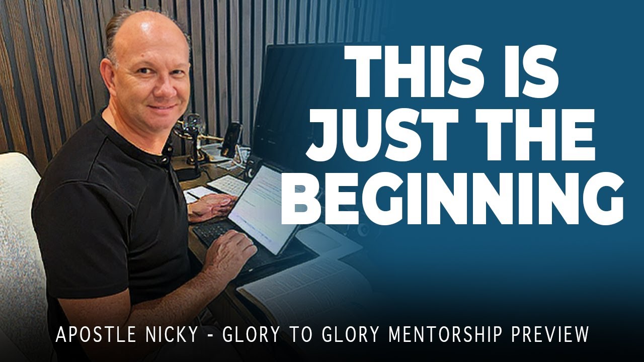 This Is Only a Glimpse… A Year That Will Change Everything!  Glory To Glory Mentorship Preview