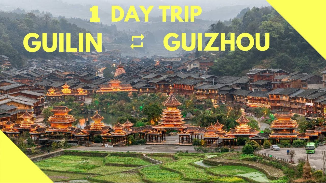 Visit Guizhou: Zhaoxing Dong Village (肇兴镇) in South-Eastern Guizhou during a 1 Day Trip from Guilin!