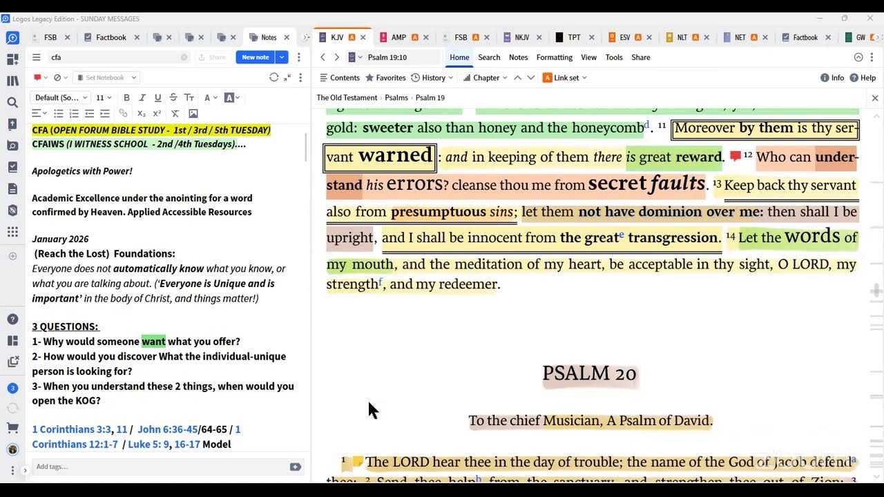 HEALING: and NOT HEALED: Love the Bible Bible Study