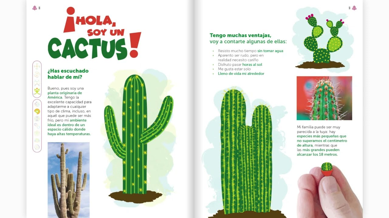 &iexcl;Hola, soy un cactus!