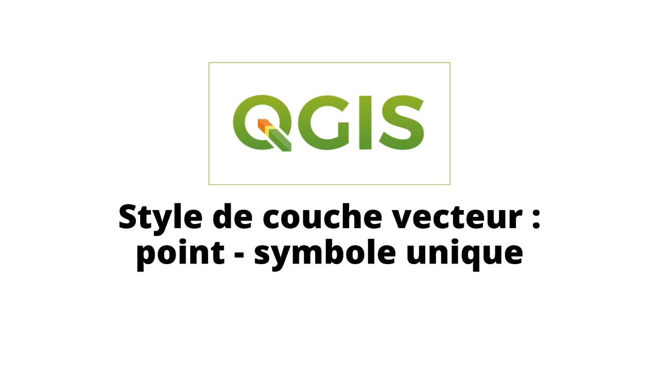 Symbologie - symbole unique de point