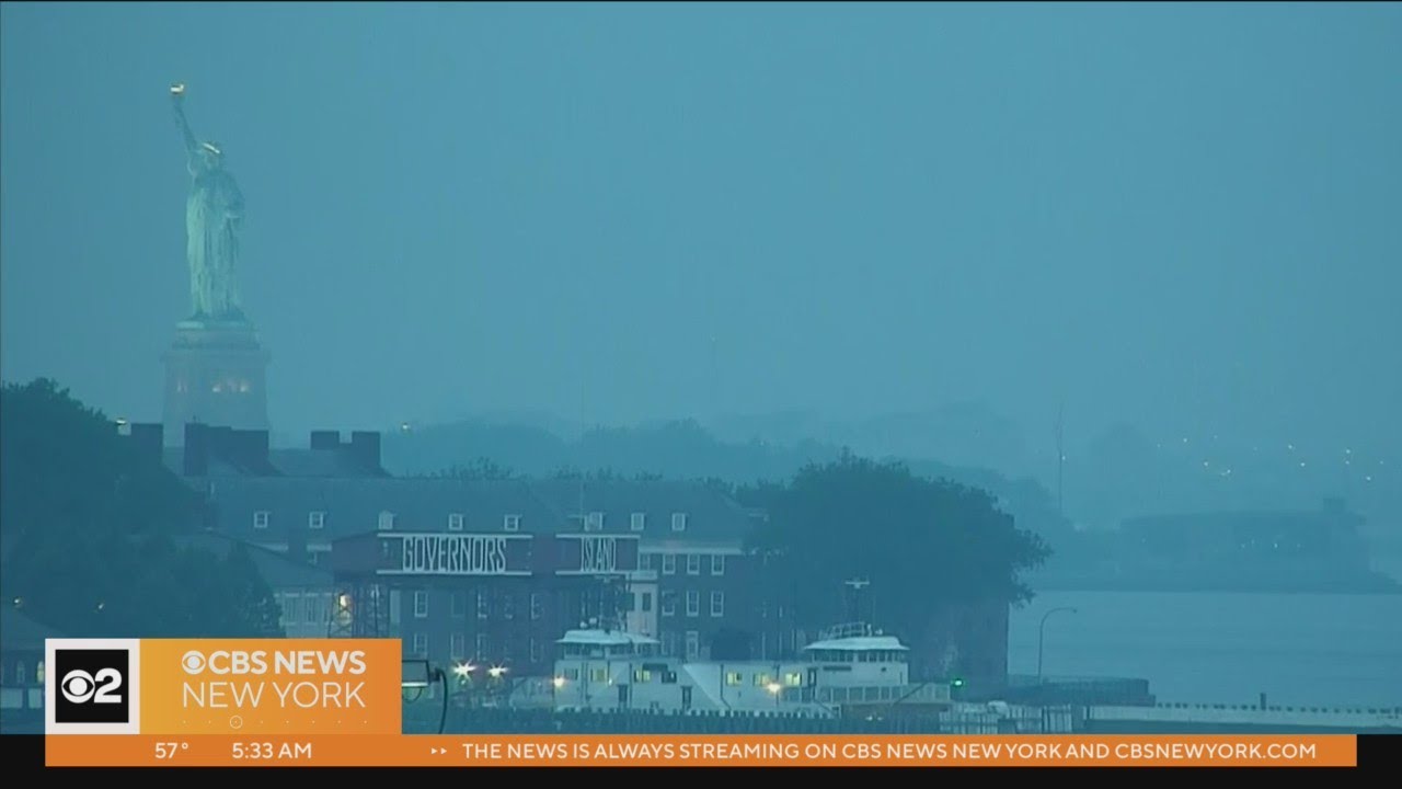 NYC under air quality advisory due to wildfires