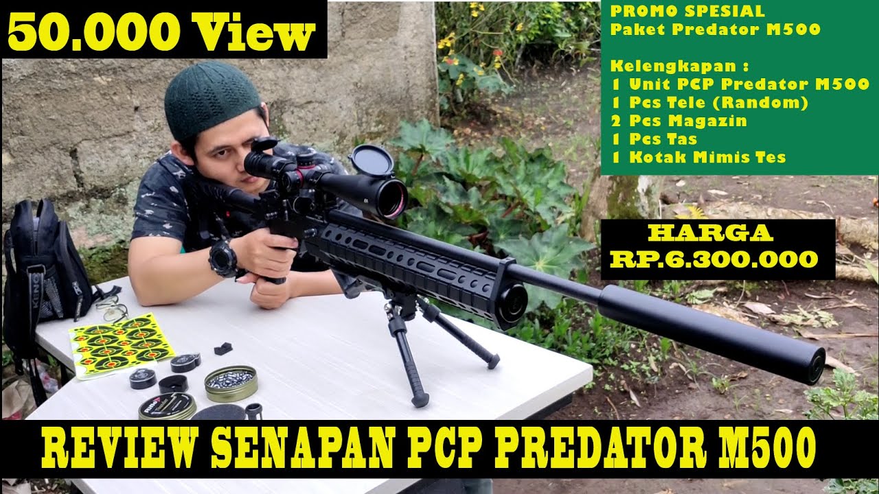 REVIEW PCP PREDATOR TACTICAL M500