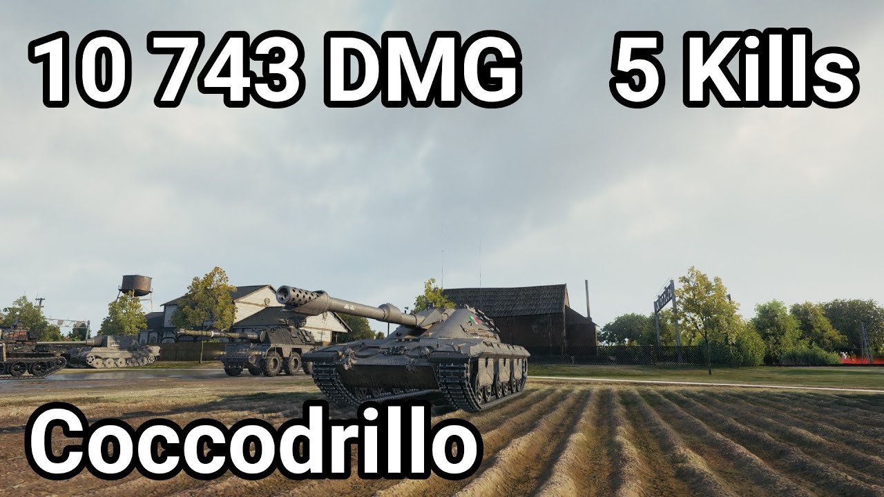 Coccodrillo - 10 743 damage / 5 kill / 2 200 blocked / 1 711 assist