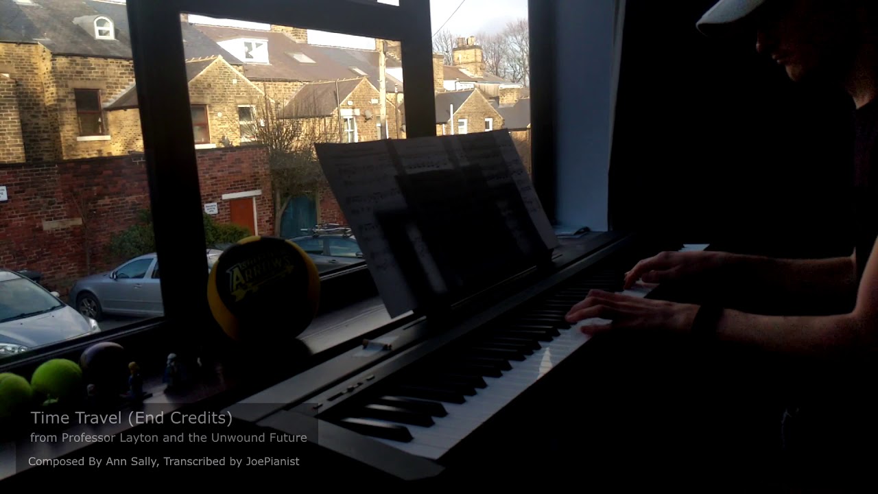Time Travel (End Credits) from Professor Layton and the Unwound Future - Piano