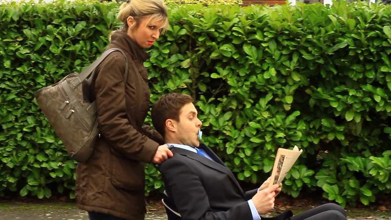 Man gets treated like a baby