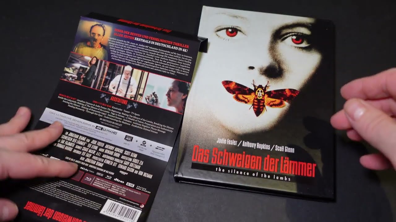 Das Schweigen der Lämmer 4K Mediabook Unboxing 2025