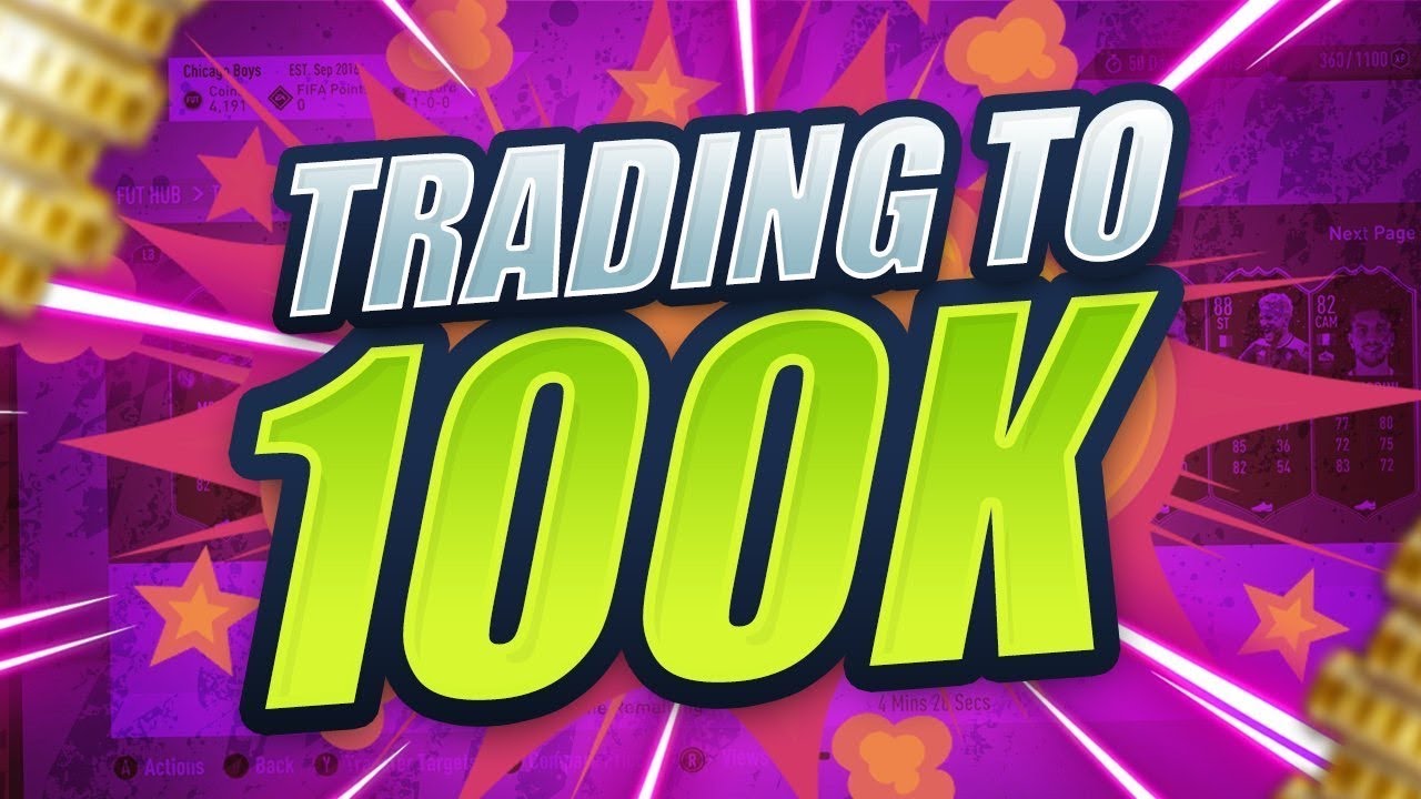 TRADING TO 100K! #1 - SILVER METHOD! (FIFA 20 TRADING)