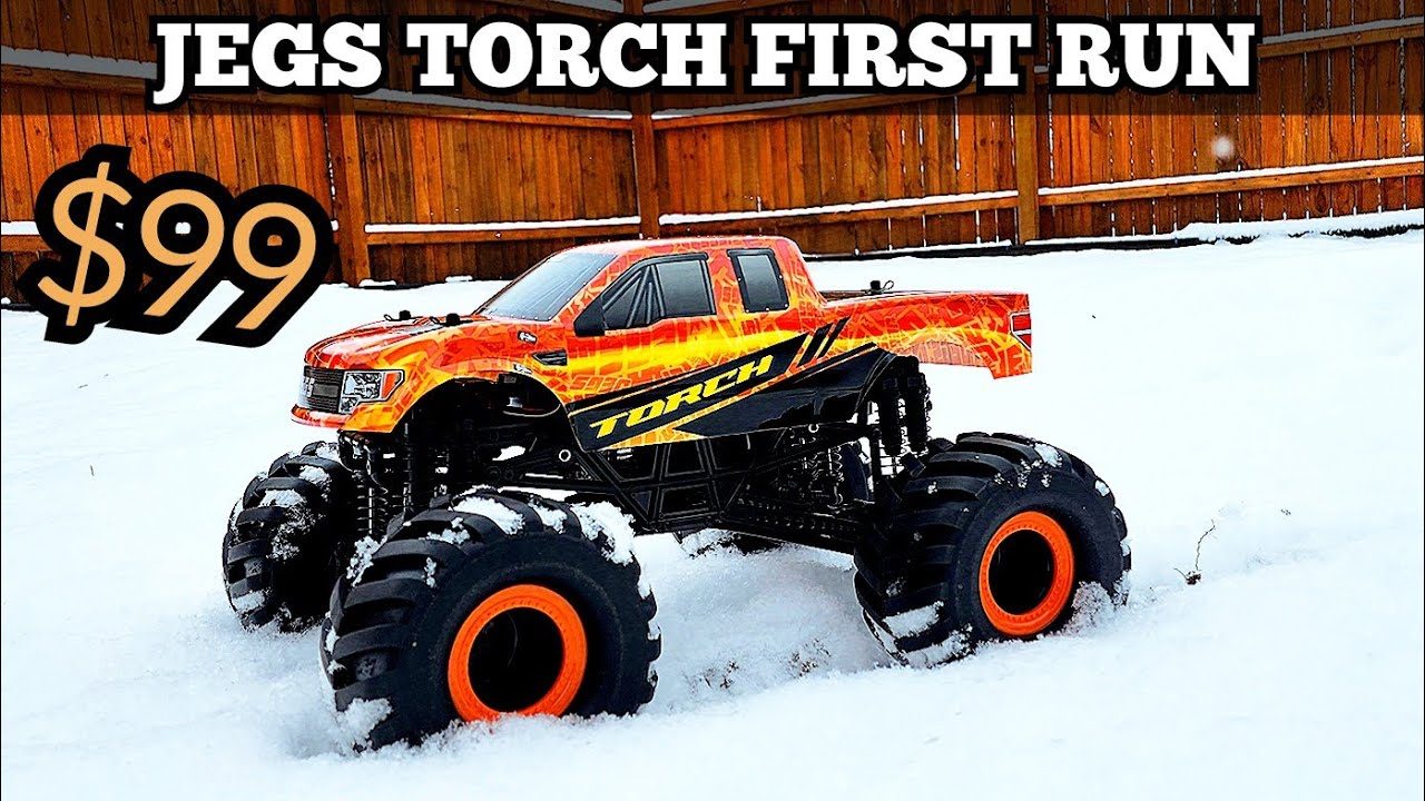 Jegs Torch Rc Monster Truck Look And First Run