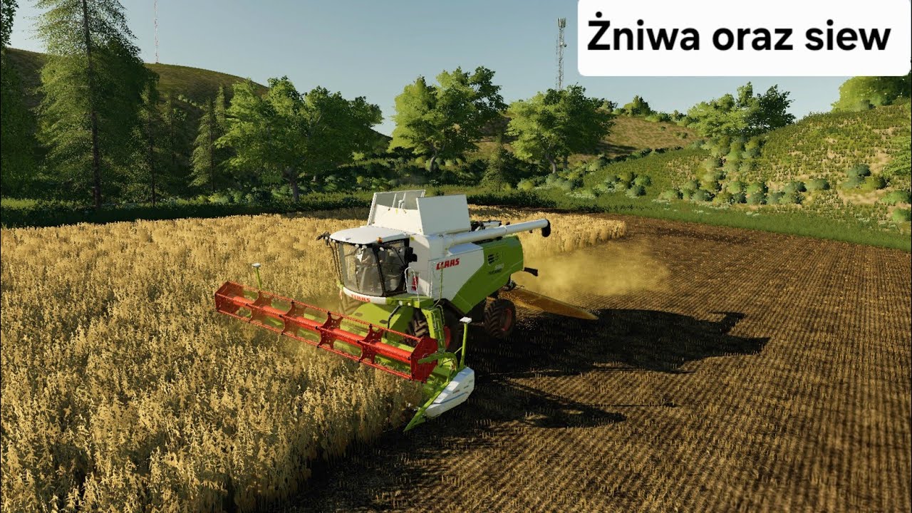 Farming Simulator 19 S2 #8 Żniwa oraz siew (timelapse)