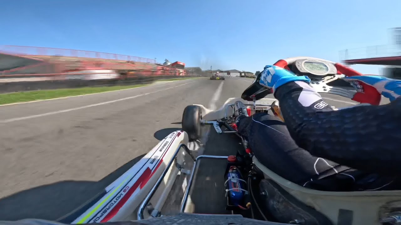 X30 Senior Karting Des Fagnes Mariembourg Testing // Onboard Griffin Hinwiset // CG Motorsport