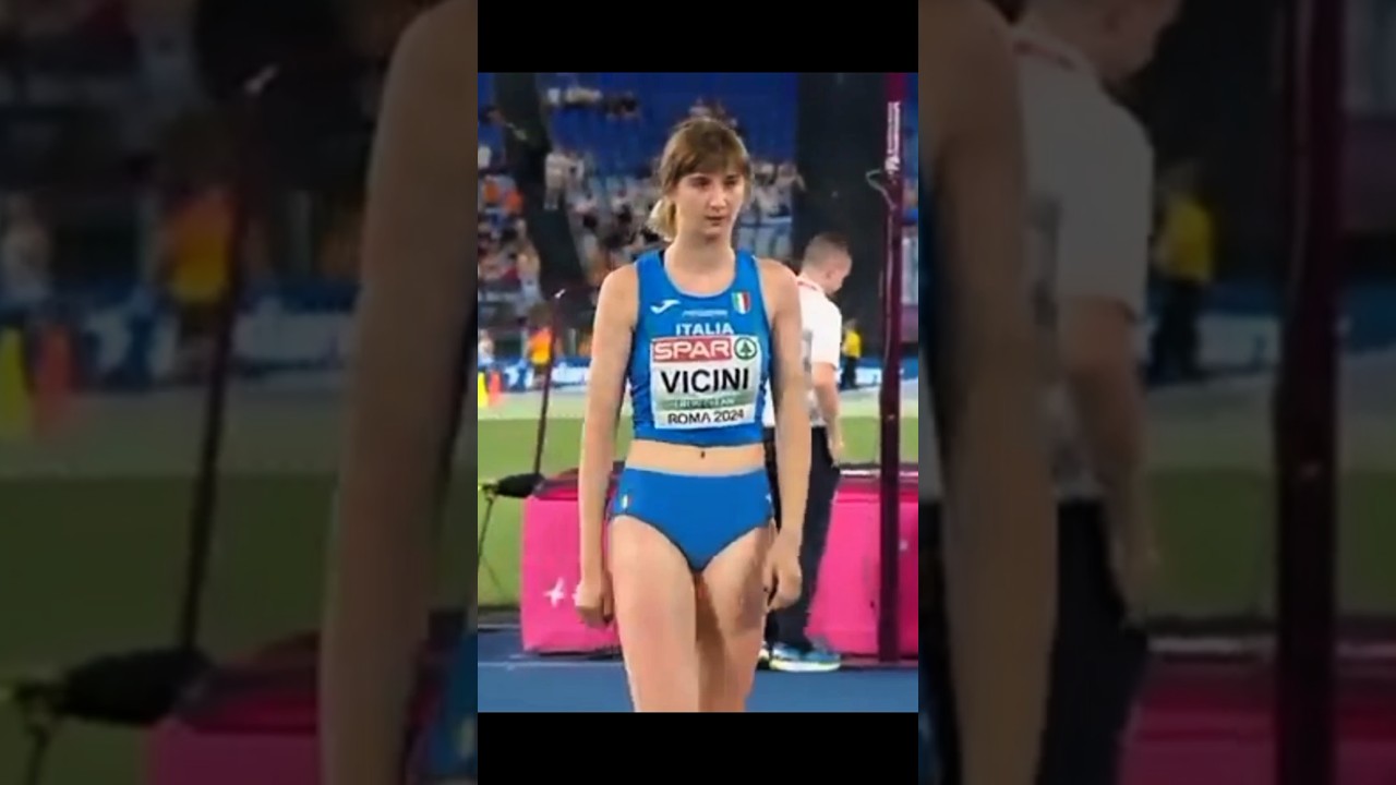 Vicini - High Jump 2024 #womensathletics #shorts