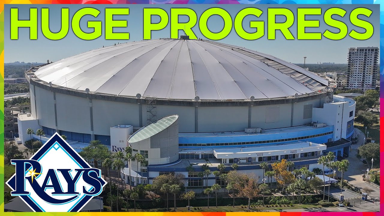 ОБНОВЛЕНИЕ Tropicana Field: завершение строительства крыши ОПЕРЕЖАЕТСЯ