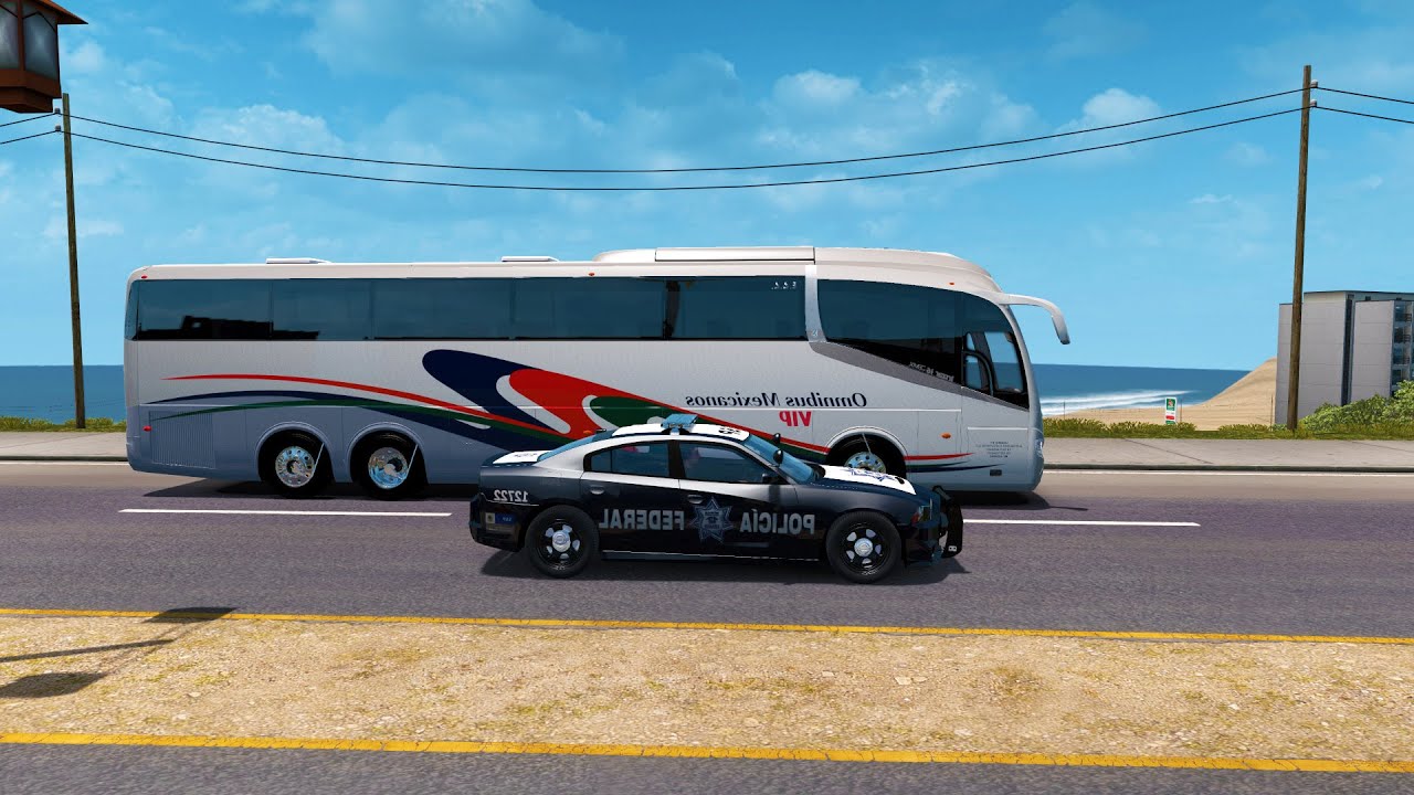 Ómnibus Mexicanos VIP (OMEX) Ruta Internacional de Los Ángeles a Ensenada BCN, México