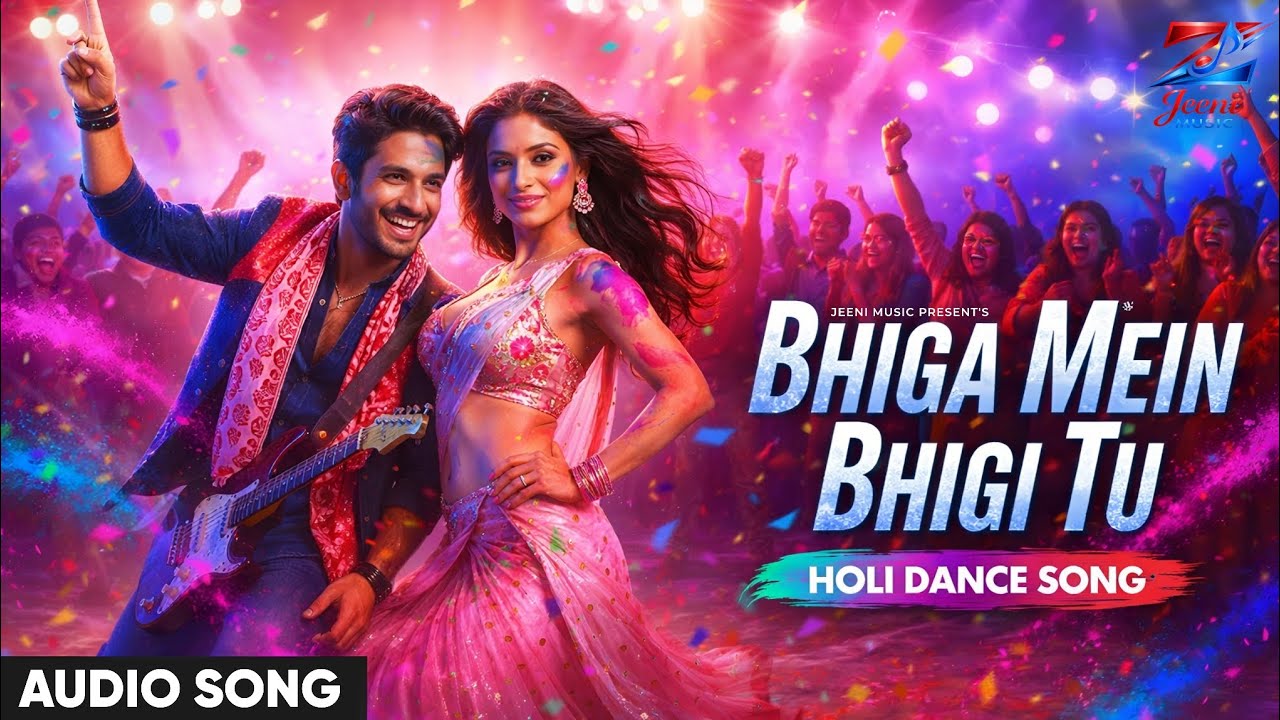 Bhiga Mein Bhigi Tu | Holi Dance Song | Romantic Party Track | Jeeni Music 