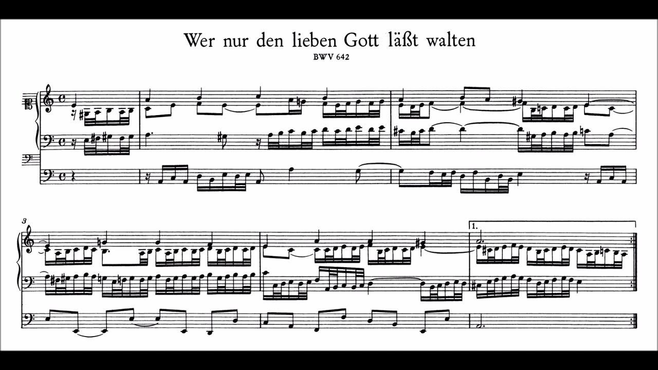 J. S. Bach: 