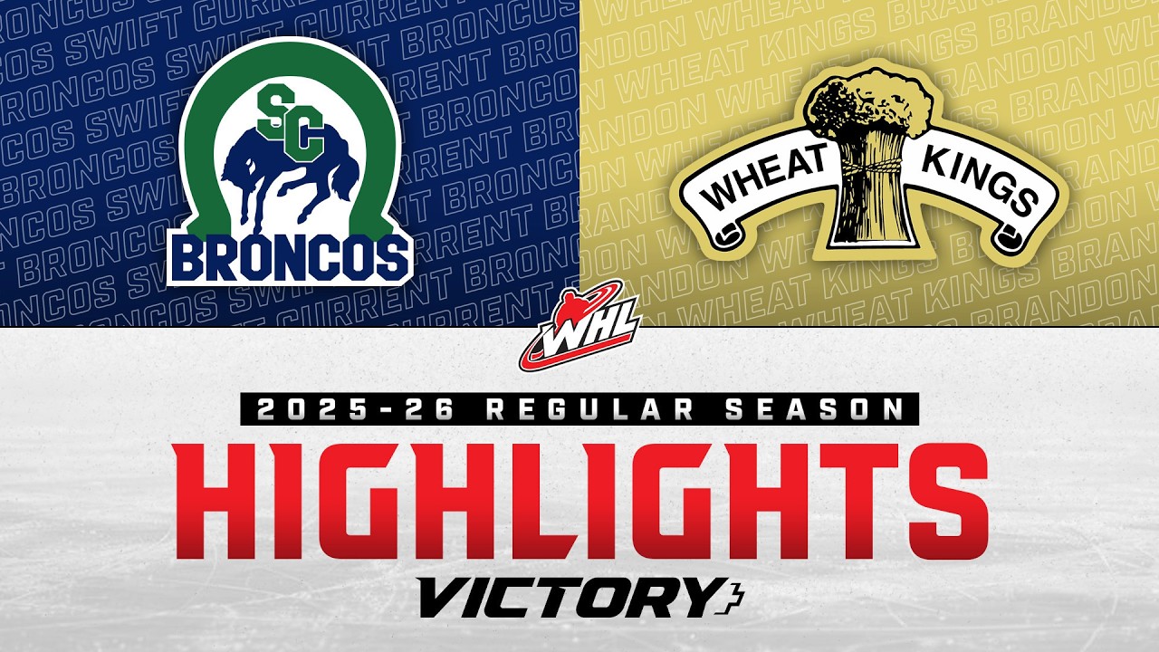 Swift Current Broncos at Brandon Wheat Kings 03/07 | WHL Highlights 2025-26