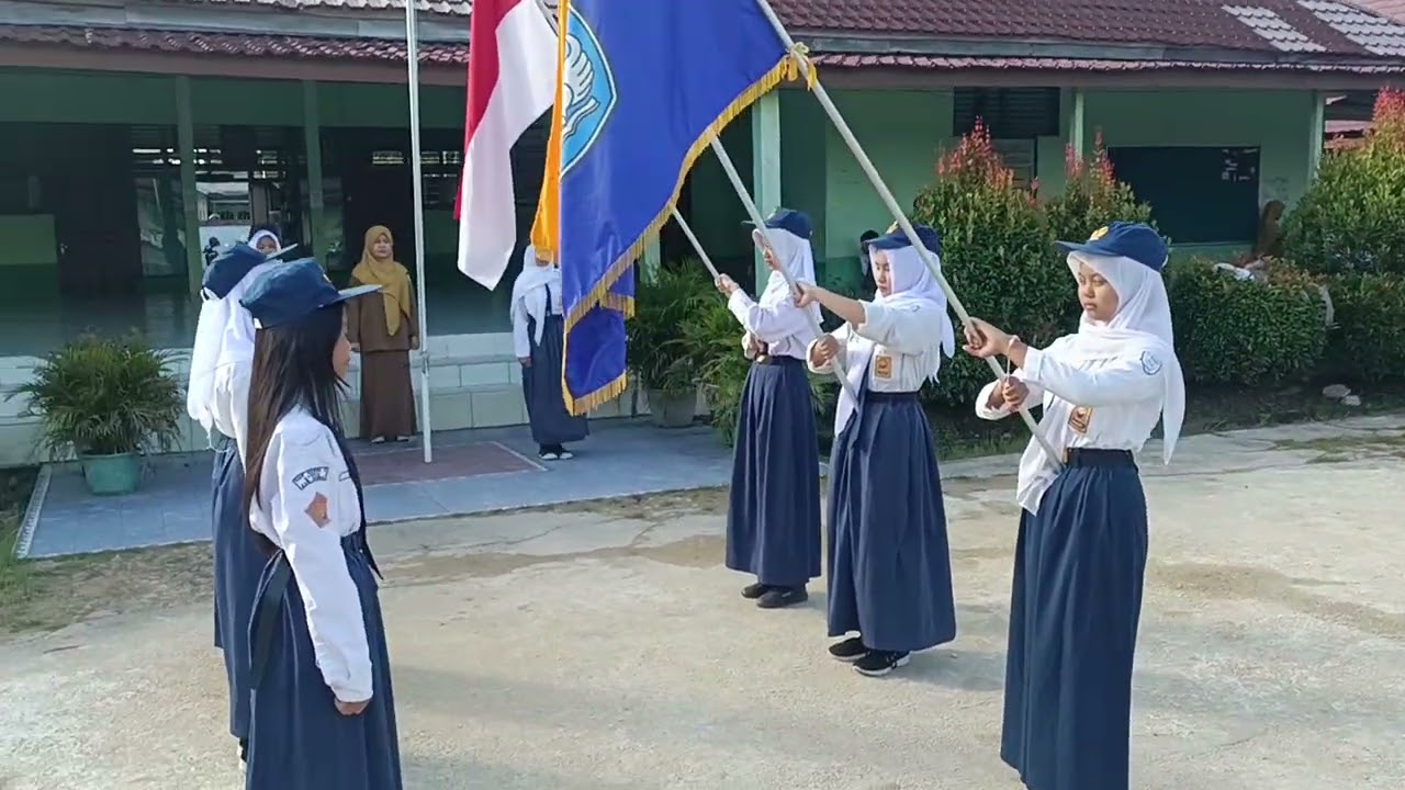 Pelantikan ketua osis smpn 3 sambas