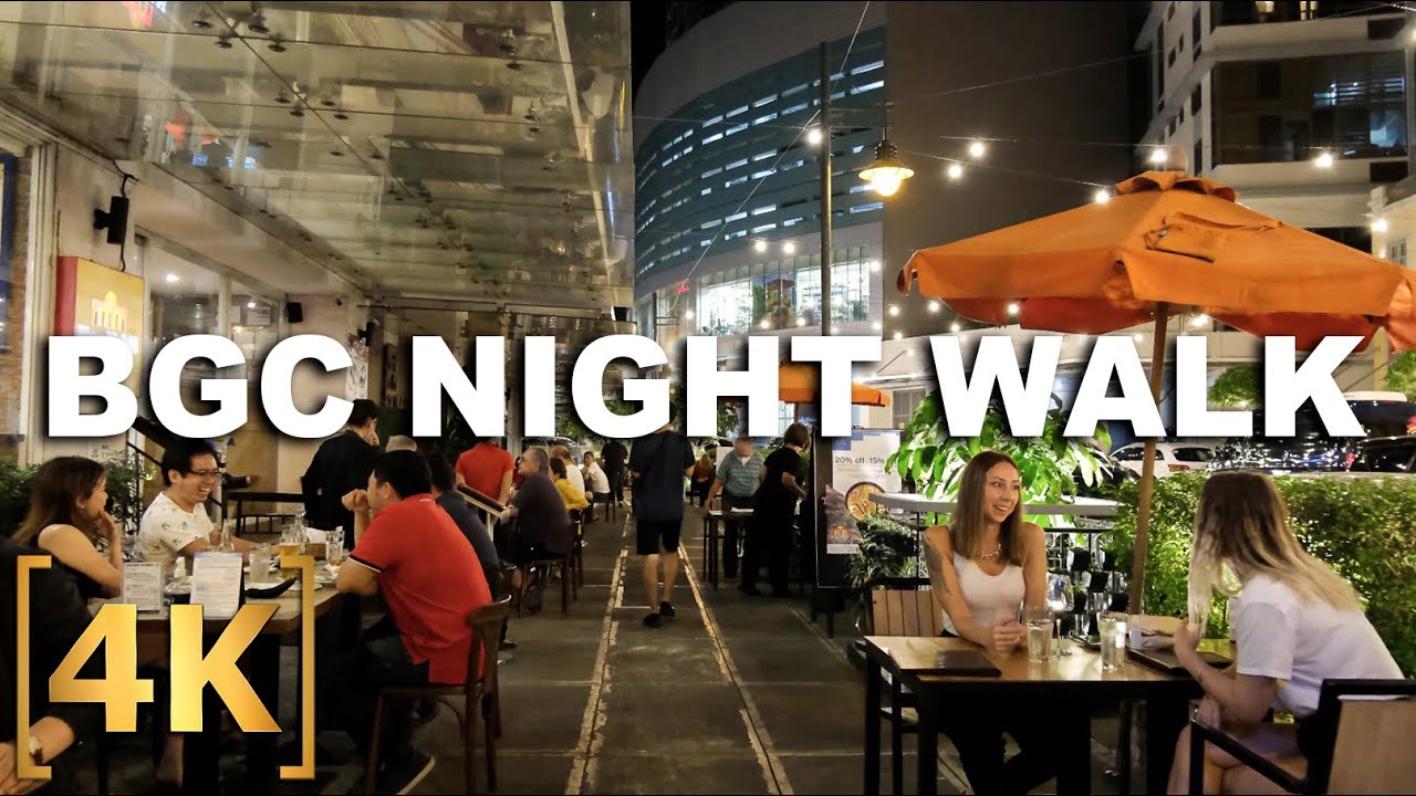 BGC is almost back to normal! | A lovely night walk in BGC | Tour From Home TV | Taguig, Philippines