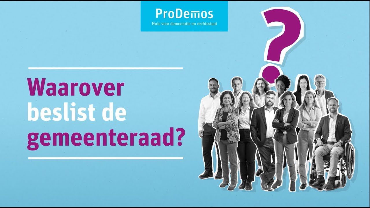 Waarover beslist de gemeenteraad?