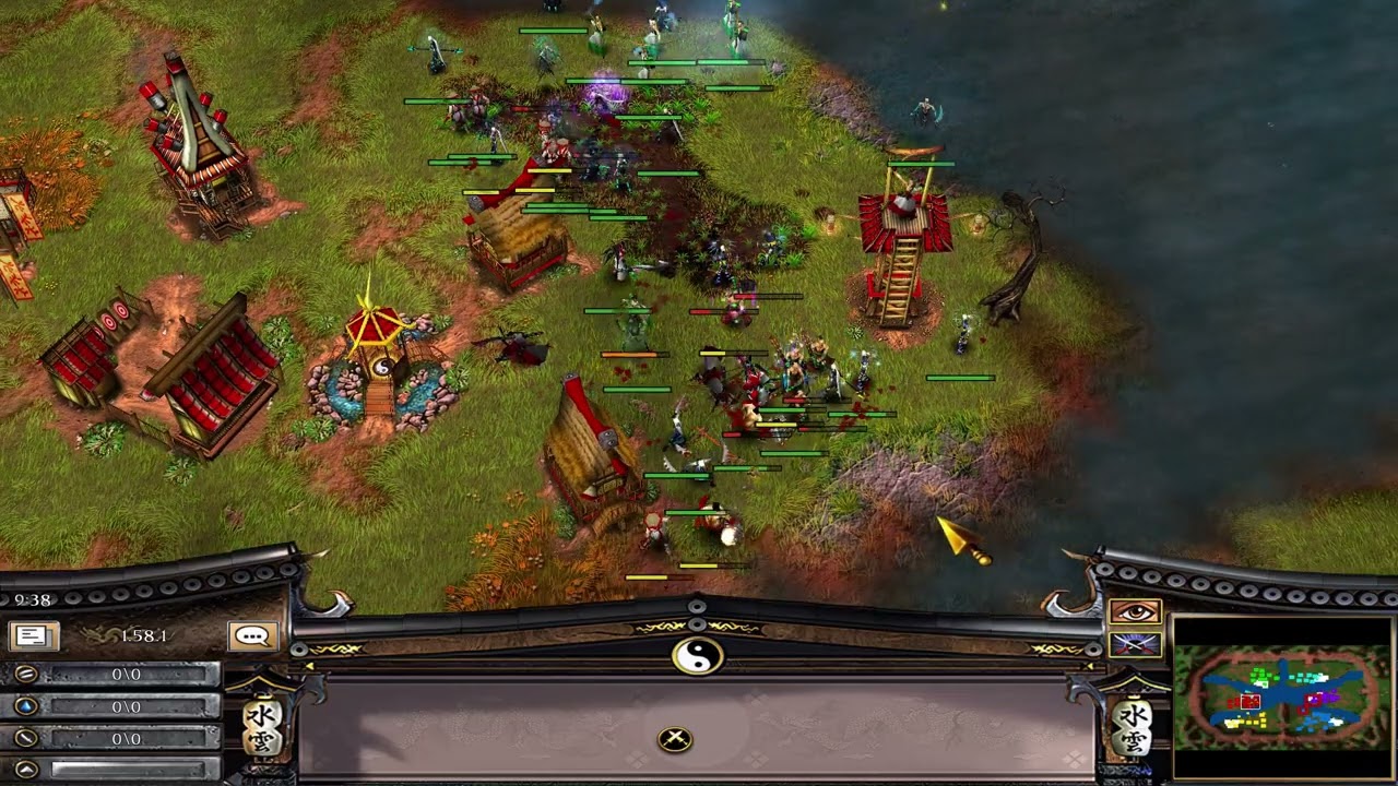 ้็Battle Realms Zen Edition 3vs3 ทีมคนไทยตีกับทีมคนต่างชาติ game1