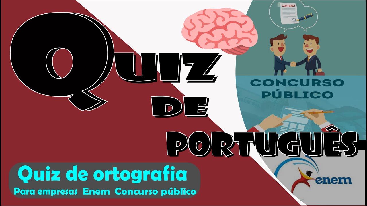 Quiz de ortografia - Teste seus conhecimentos !!! | Desenhando a Solução