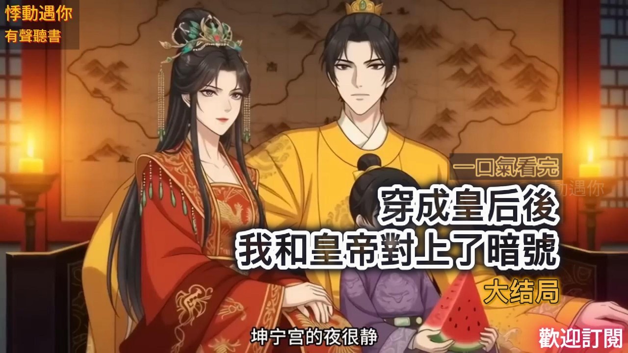 爆爽！穿成皇后後，我和皇帝對上了暗號（大結局）#故事分享 #言情小說 #搞笑 #穿越 #有聲書 #動漫