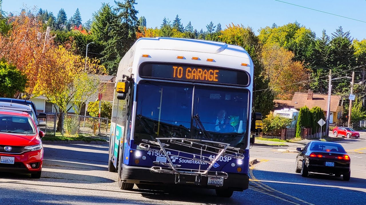 Ride on a Sound Transit 2015 Gillig BRT #41503