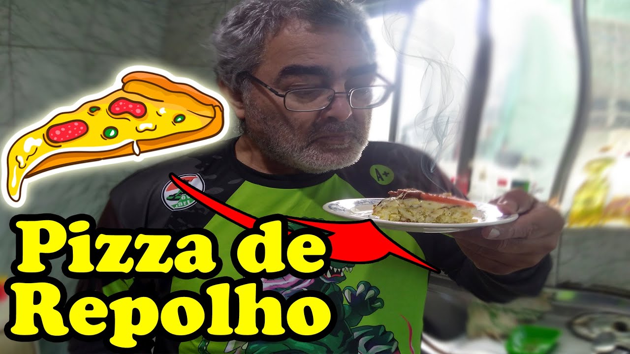 COMO FAZER A MELHOR PIZZA DE REPOLHO NA FRIGIDEIRA | SIMPLES E FACIL | PILOTO DE FOG&Atilde;O