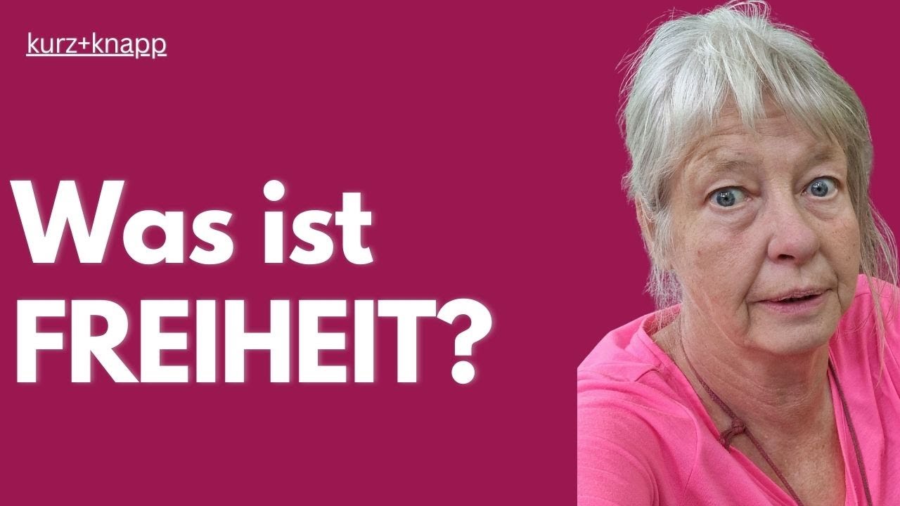 Was ist Freiheit? - In 4 Minuten erklärt