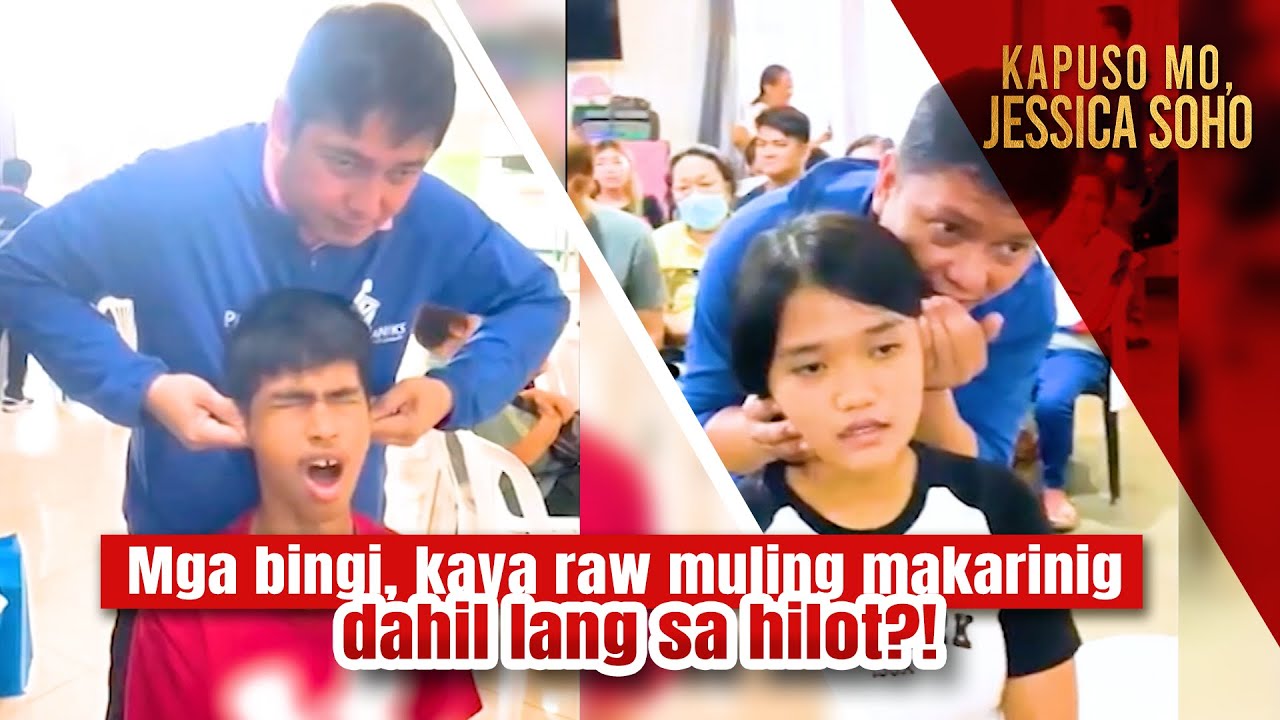 Mga bingi, kaya raw muling makarinig dahil lang sa...hilot?! | Kapuso Mo, Jessica Soho