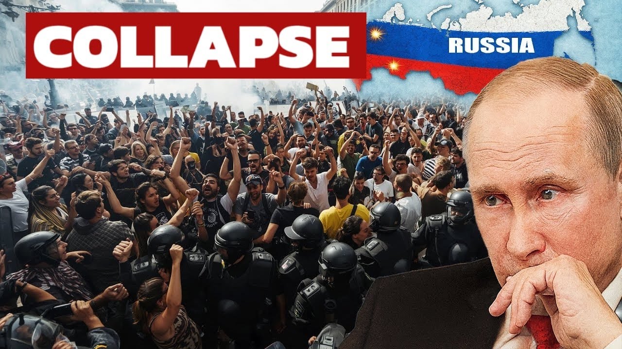 Millions Protest Putin in Moscow &mdash; Suddenly, a Collapse Shocks the Crowd!