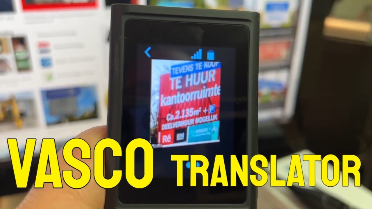 Vasco Translator M3 - Sprach- & Bildübersetzer in über 70 Sprachen