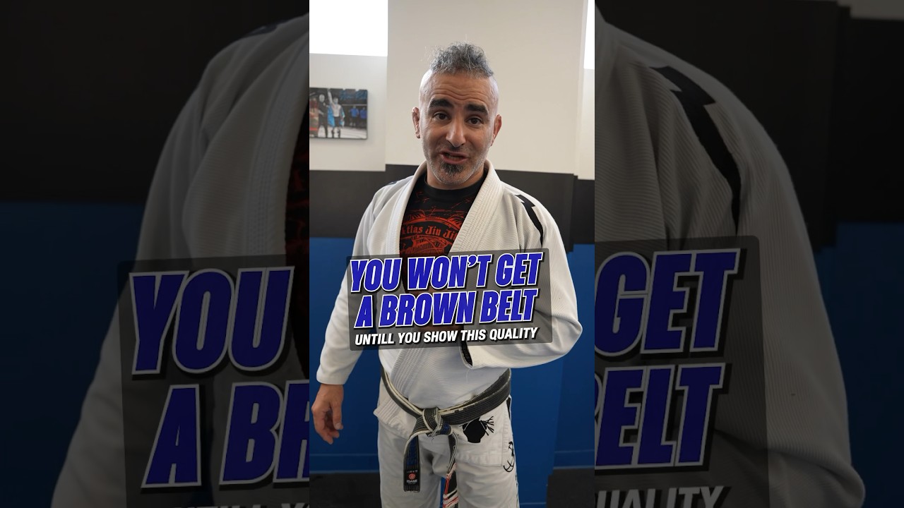You will NOT get a Jiu Jitsu brown belt if you don’t have this!!!! ⬆️  