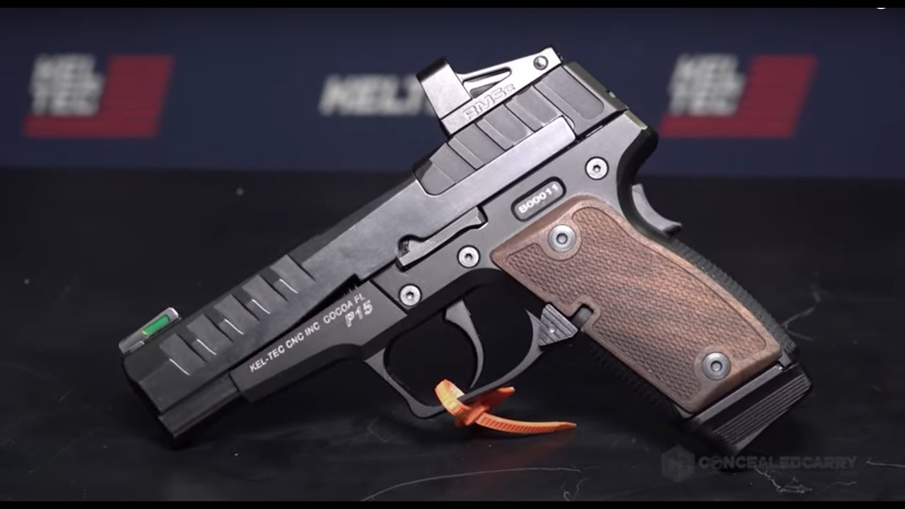 KelTec's First Striker-Fired Gun...the All New P15 9mm