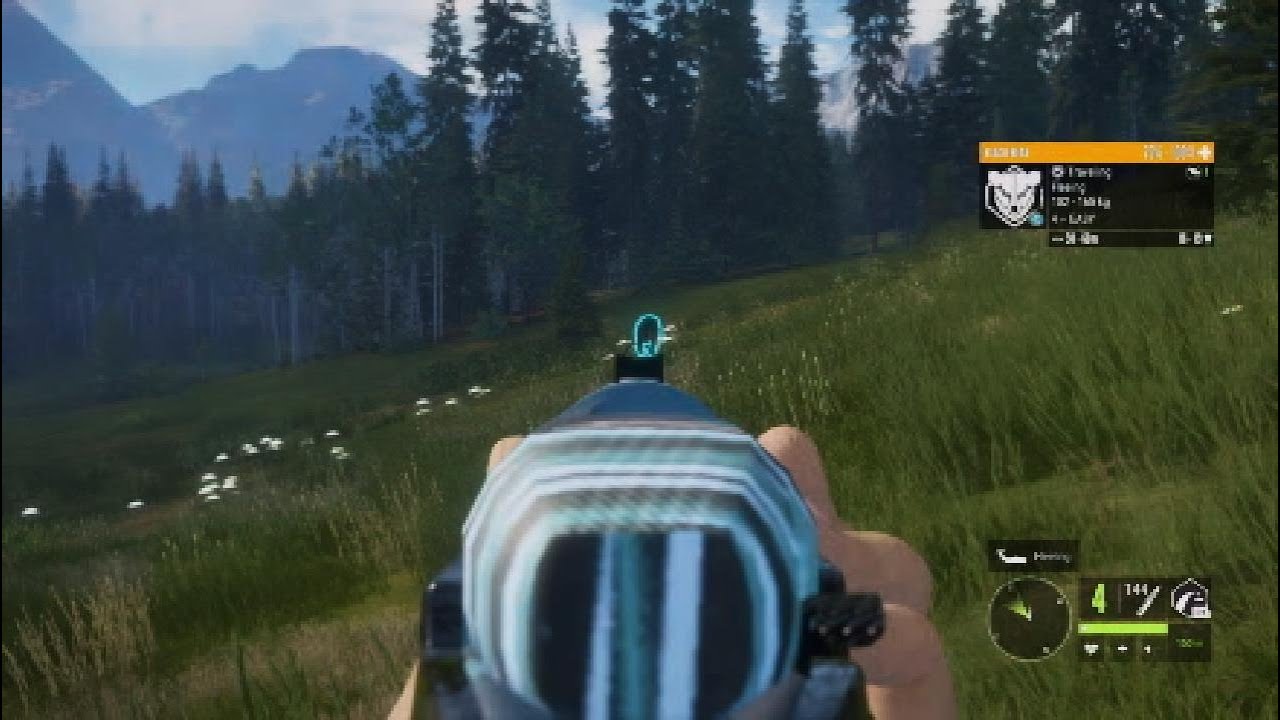 Crazy hunt on silver ridge peaks in the hunter call of the wild