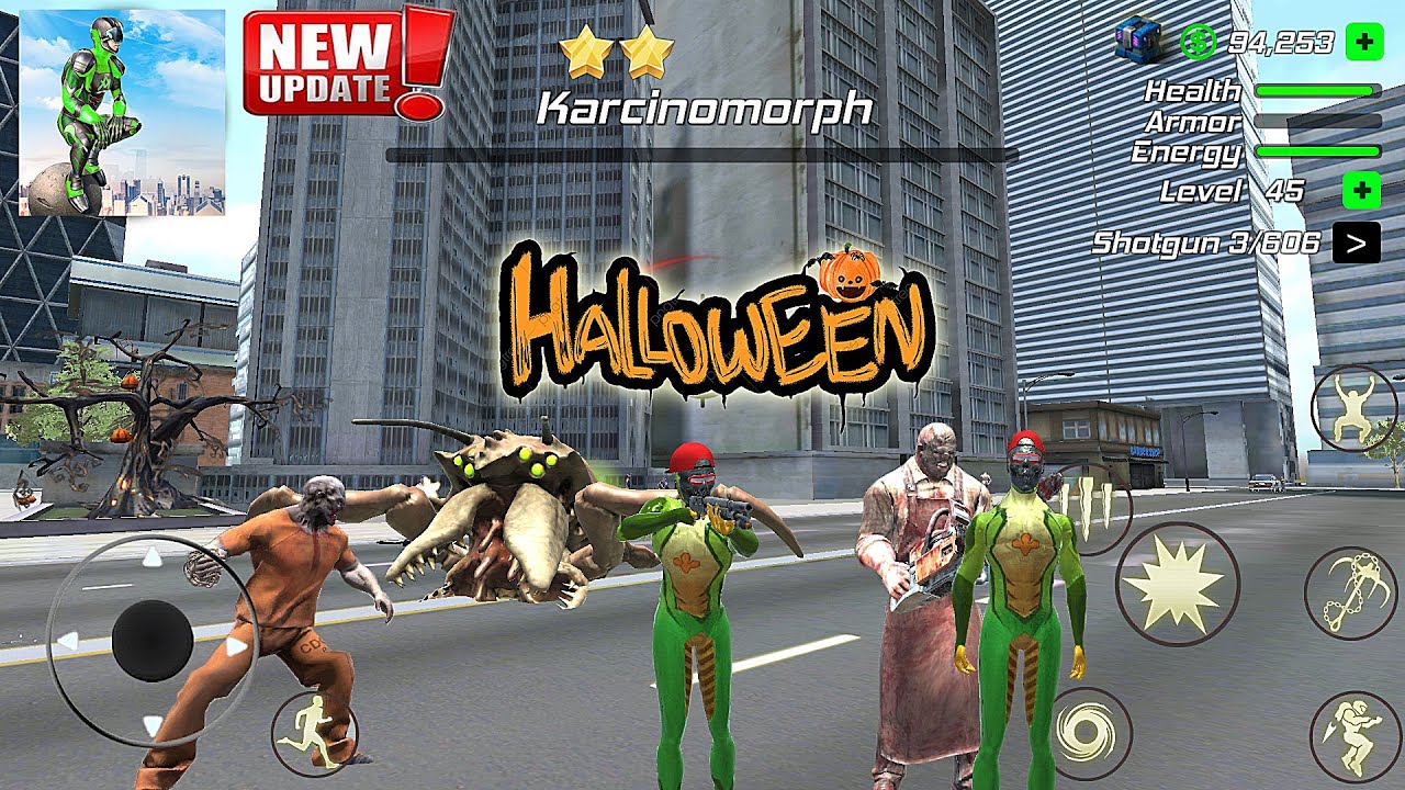 Rope Frog Ninja Hero - Strange Gangster Vegas #199 Halloween is here - Karcinomorph