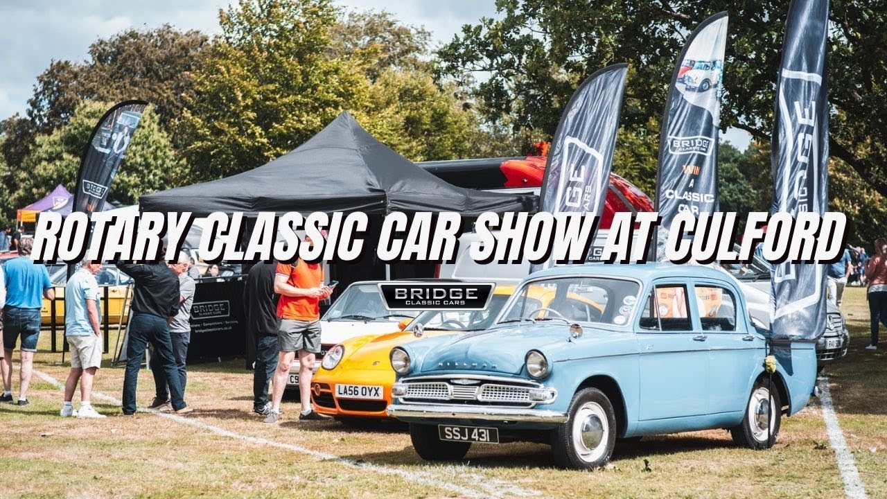 The 2023 Rotary Classic Car Show at Culford | Bridge Classic Cars