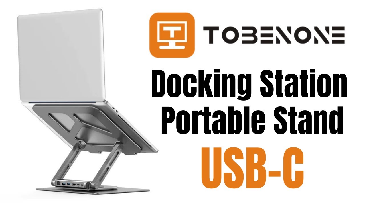 TobenONE USB-C Laptop Docking Station Stand UDS031