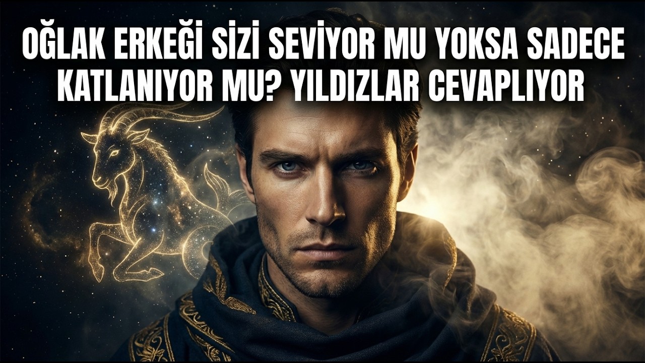 Oğlak Erkeği Sizi Seviyor Mu Yoksa Sadece Katlanıyor Mu? Yıldızlar Cevaplıyor