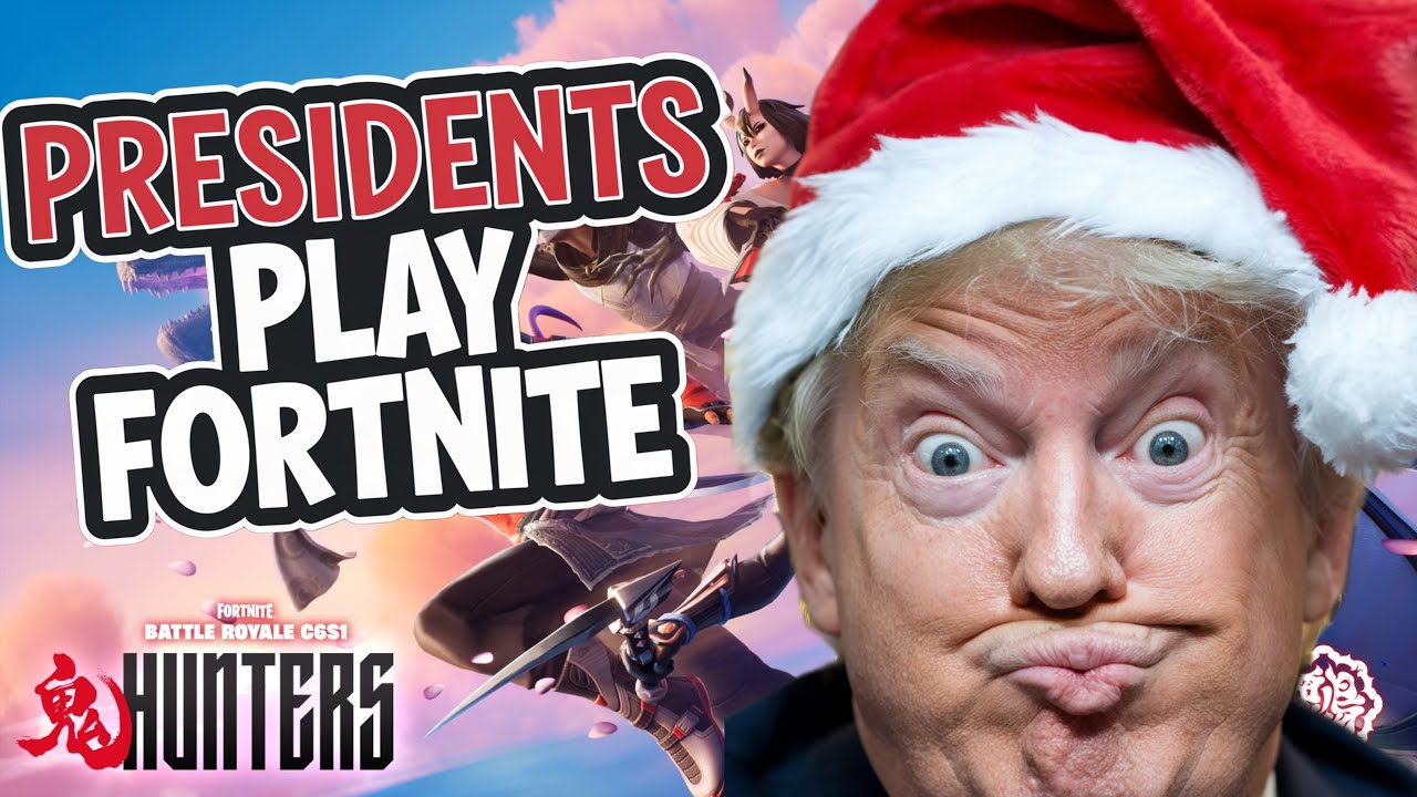 U.S Presidents Play Fortnite Battle Royale Chapter 6 Season 1 - 鬼 HUNTERS