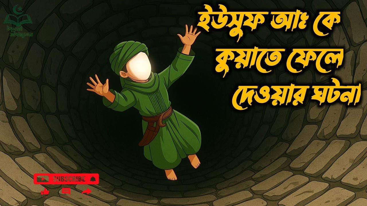 ইউসুফ আ: কে কিভাবে কুয়োতে ফেলে দিয়েছিলো ! #yousuf #julekha  #islamicvideo #truestory