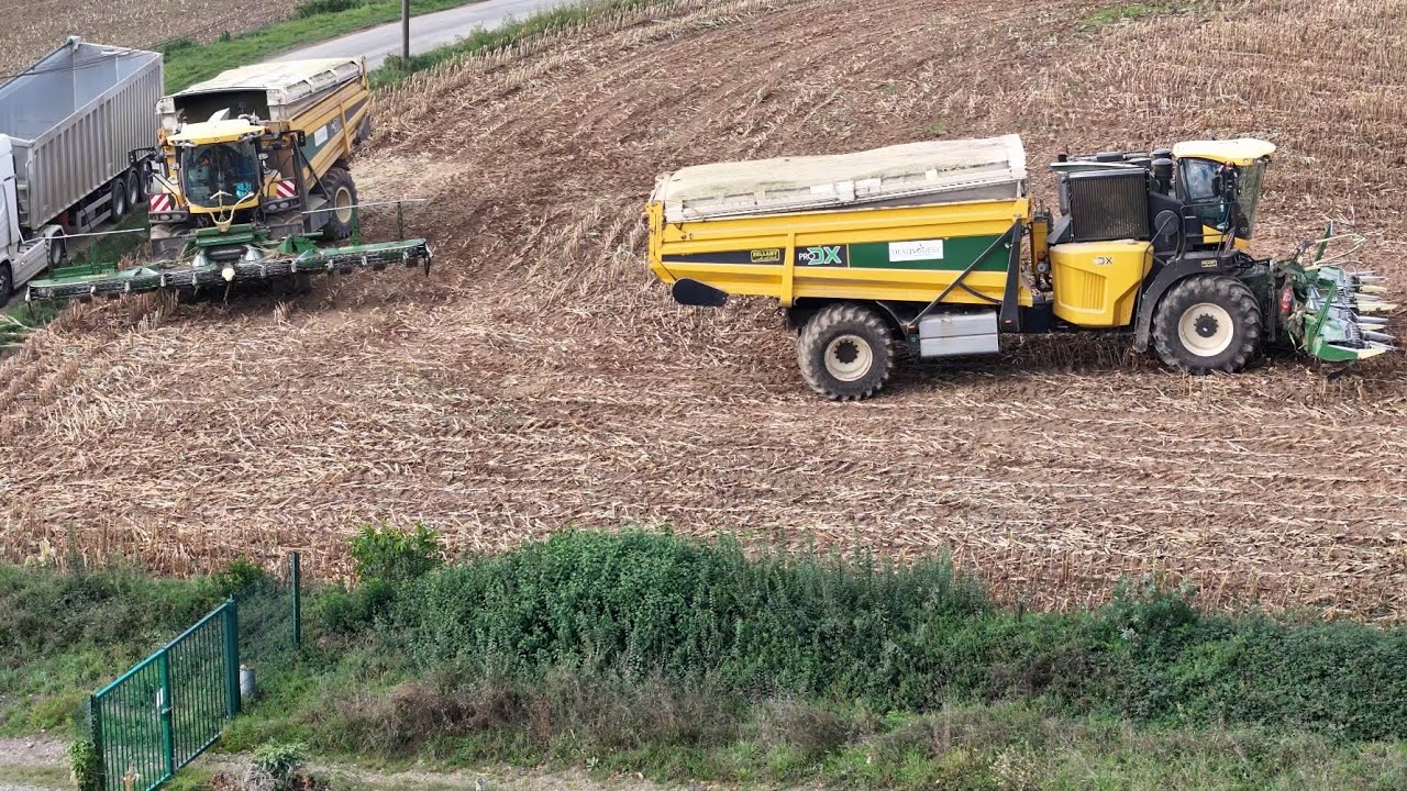 Ensilage mais🌽avec DESHYOUEST💨