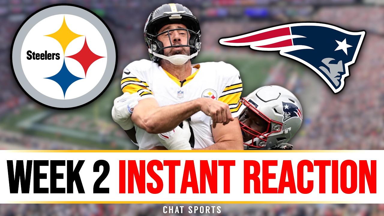 Steelers News: INSTANT REACTION After 20-3 LOSS vs. The Patriots In Week 2 | Here We Go Again&hellip;