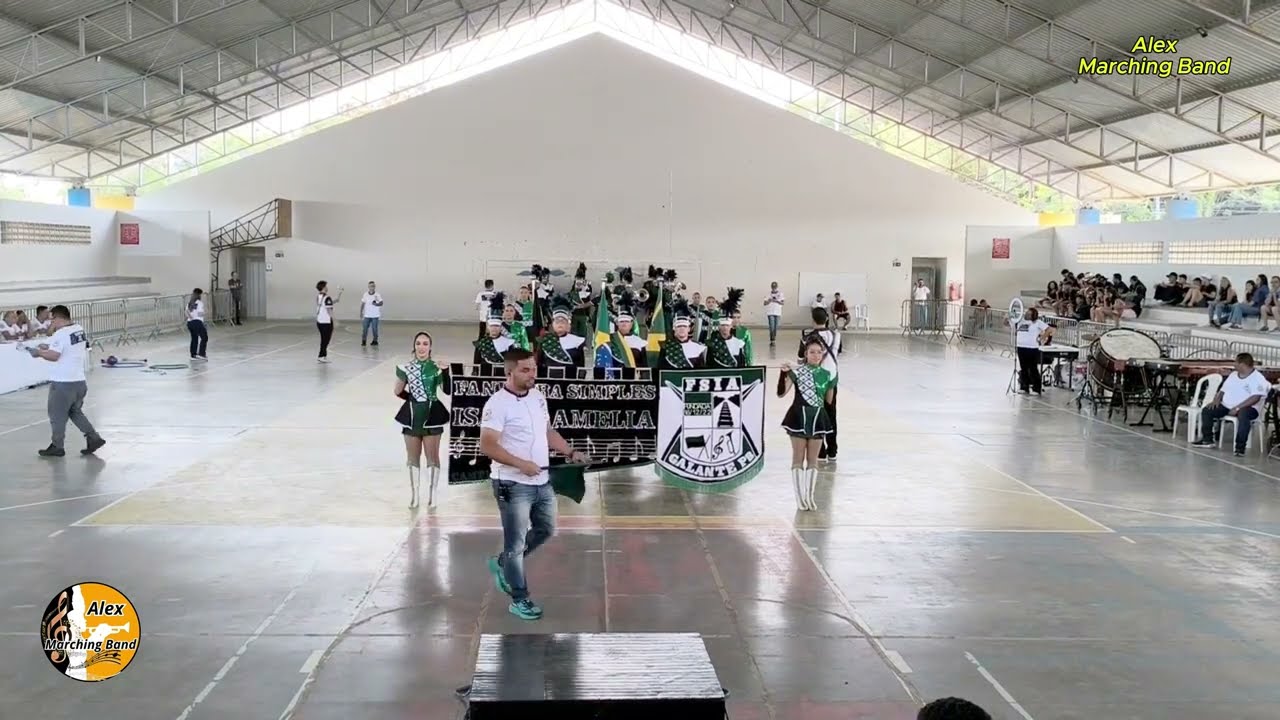 Entrada da Fanfarra Simples Isabel Amelia 2025 - XII Paraíbano de Bandas e Fanfarras 2025