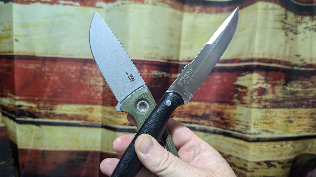 Two Great Fixed Blade EDC & Hunting Knives