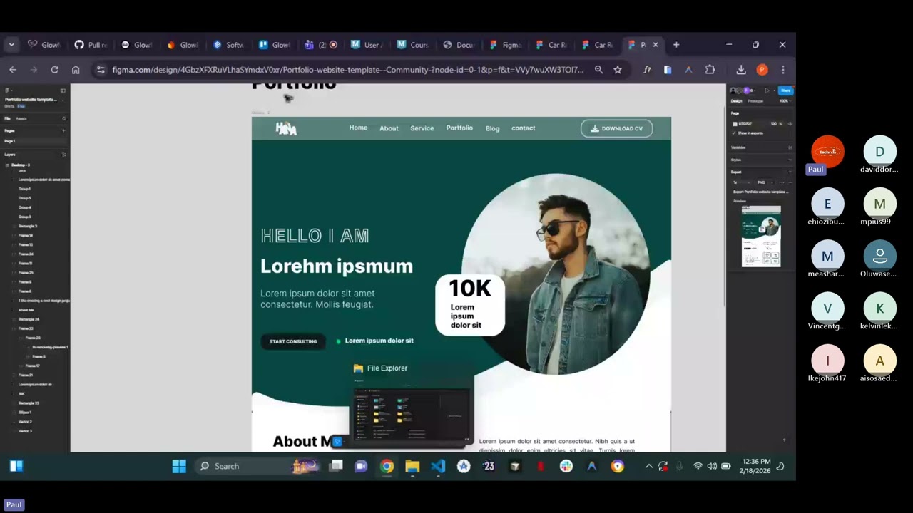 Landing page project - 3