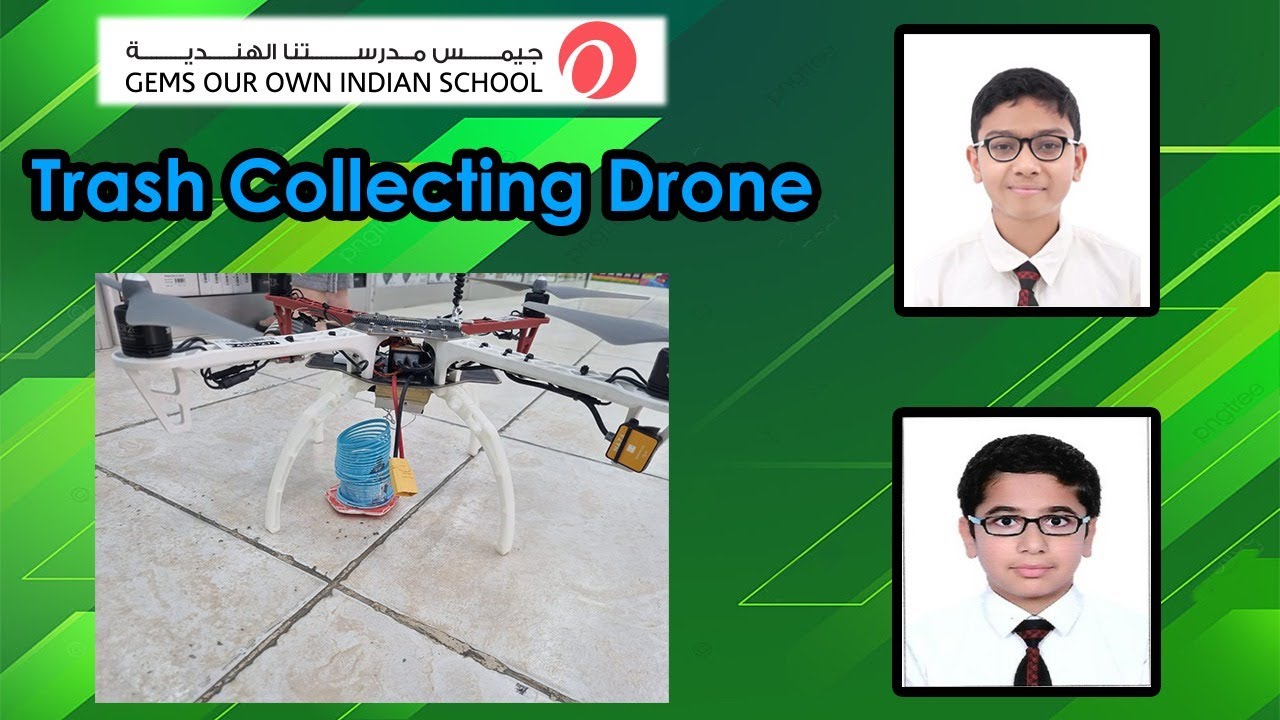Trash Collecting Drone