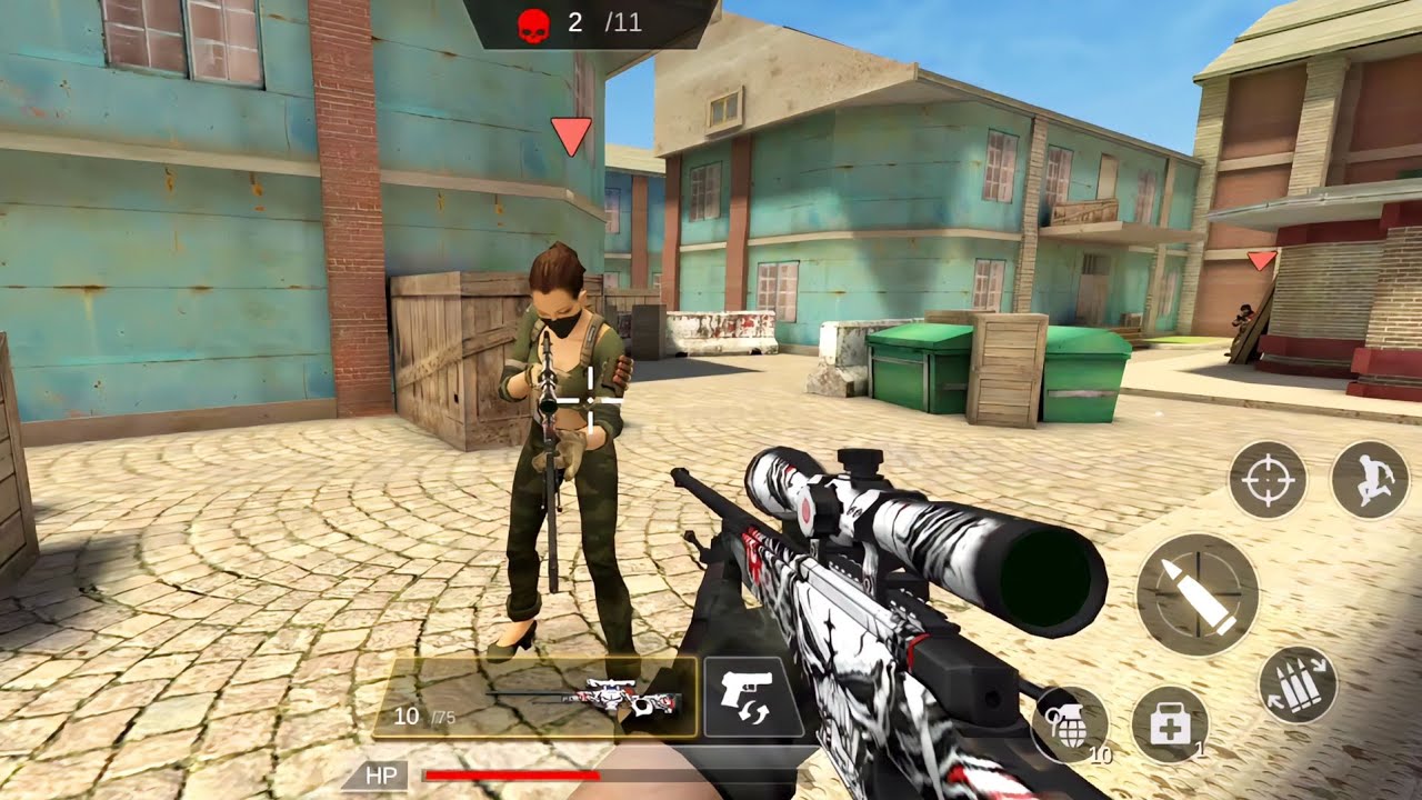 Gun Strike Fps Shooting Games - New Update - Android Gameplay #8
