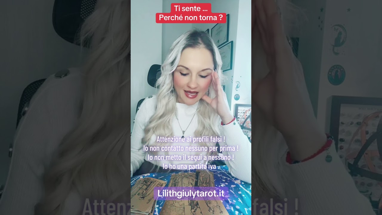 Ti sente ,ma perché non torna ?